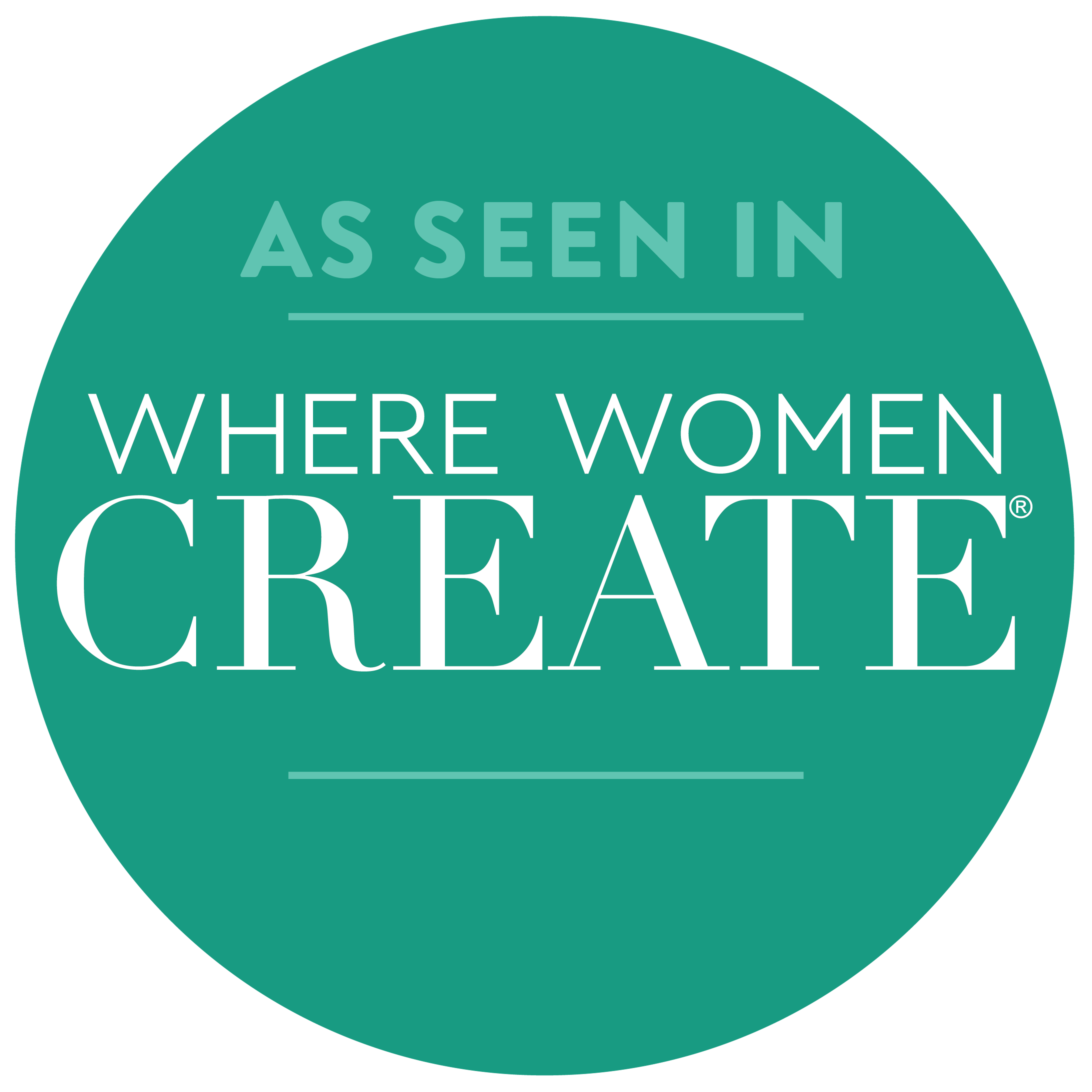 As seen in Where Women Create