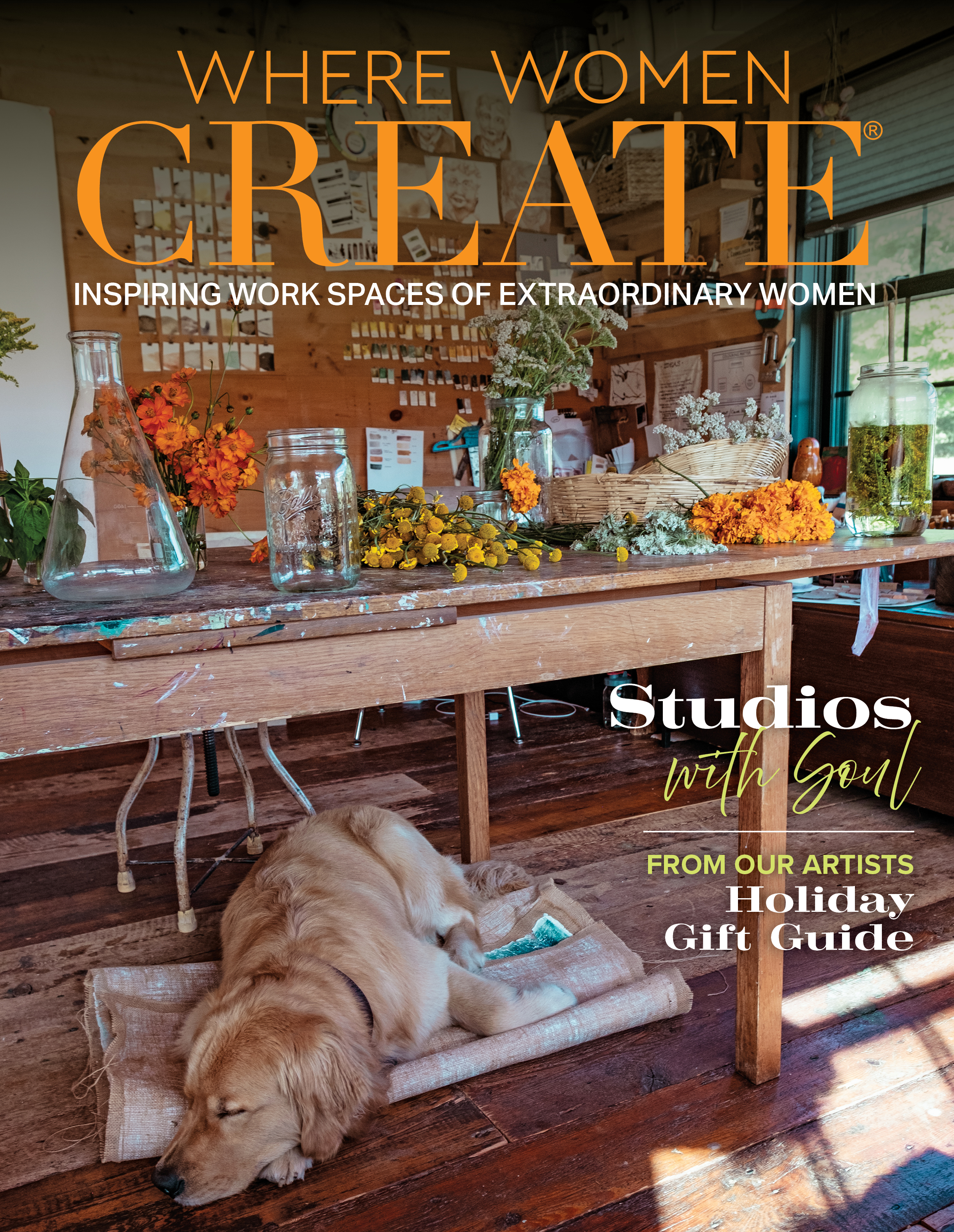 Winter 2026 Where Women Create magazine cover